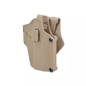 Holster Per-Fit Compatible 80 Modeles De Pistolets - Khaki [Amomax]