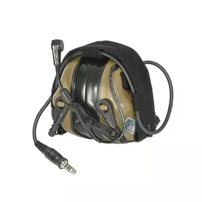 M32 PLUS MOD3 Aktywne ochronniki słuchu z mikrofonem - Coyote Brown [EARMOR]