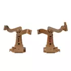 Komplet Uchwytów adaptera zestawu słuchawkowego Earmor M16 do M31 / M32 - Tan [EARMOR]