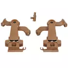 Komplet Uchwytów adaptera zestawu słuchawkowego Earmor M16 do M31 / M32 - Tan [EARMOR]