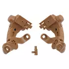 Komplet Uchwytów adaptera zestawu słuchawkowego Earmor M16 do M31 / M32 - Tan [EARMOR]