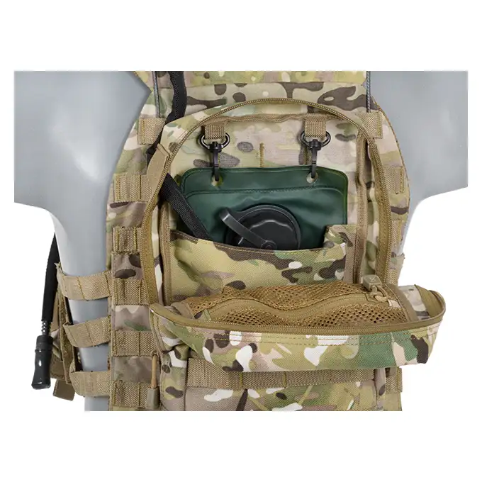 MOLLE Modular Hydration Bladder Pouch - Black [8FIELDS]