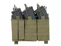 Poche Porte-magazines Tactique – Double Pistolet 9mm – Nylon Noir – OWB