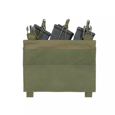 Buckle Up potrójna ładownica karabinowo-pistoletowa AK/9mm - Olive