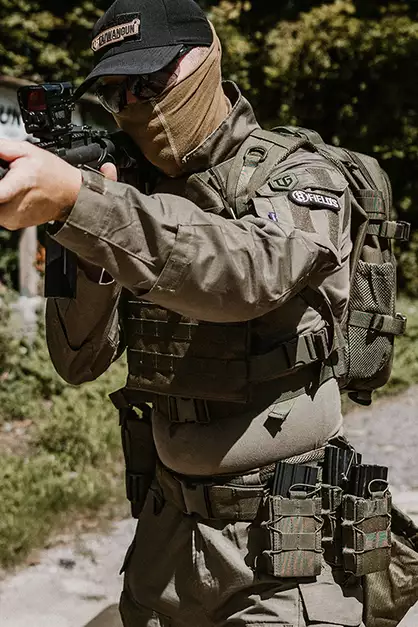 Szybka ładownica MOLLE na magazynek karabinowy - Olive [8FIELDS]