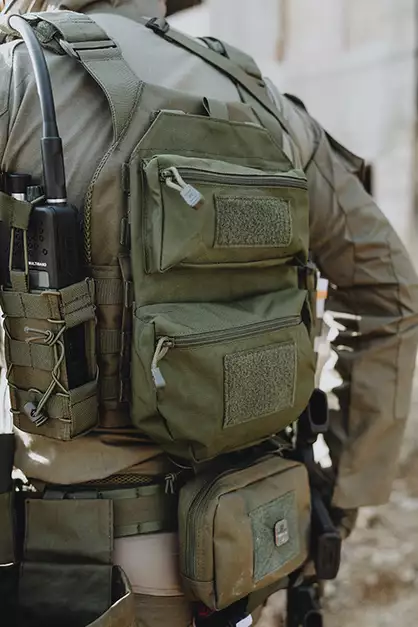 Szturmowy panel na plecy Mod.2 - Olive [8FIELDS]