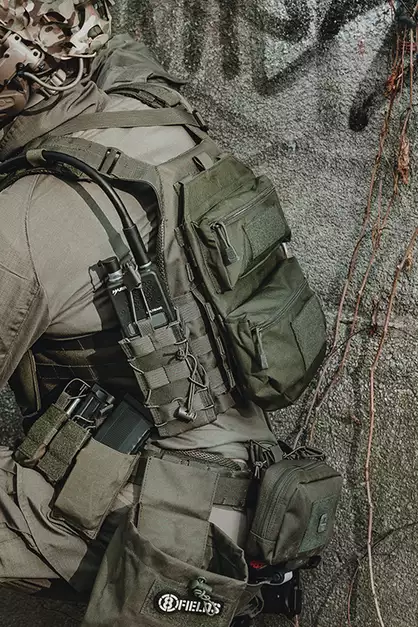 Szturmowy panel na plecy Mod.2 - Olive [8FIELDS]