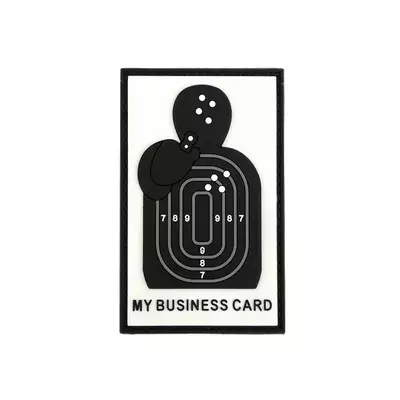 Naszywka PVC My Business Card [WaveCombat]