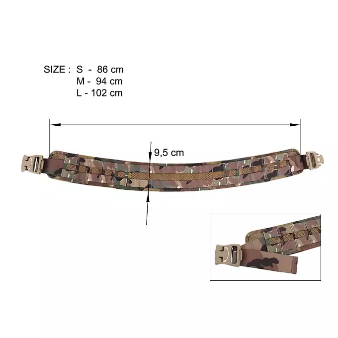 MOLLE Load Bearing Utility Belt (M) - Foliage Green [EM]