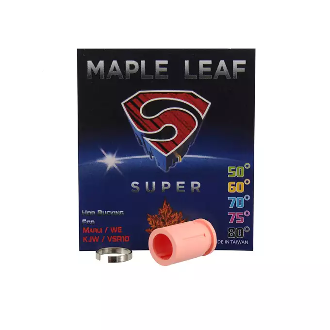 SUPER gumka HOP-UP 75° for VSR &amp; GBB - Red [Maple Leaf]
