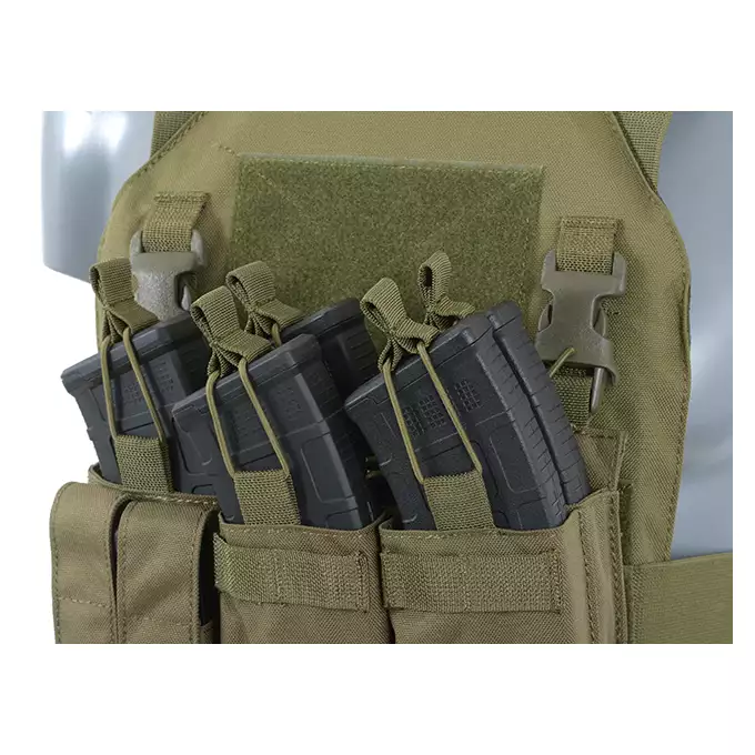 Buckle Up Triple AK Mag/Pistol Pouch Panel - MC