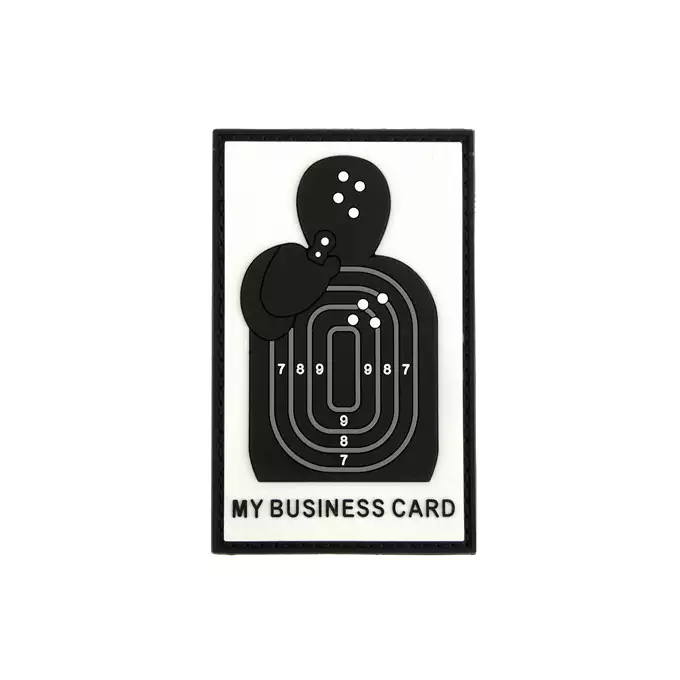 Naszywka PVC My Business Card [WaveCombat]