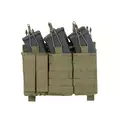 Buckle Up potrójna ładownica karabinowo-pistoletowa AK/9mm - Olive