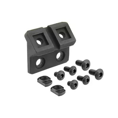 Offset Picatinny Mount MLOCK - Black [TMC]
