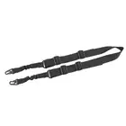 Dwupunktowy pas nośny Bungee - Black [EM]
