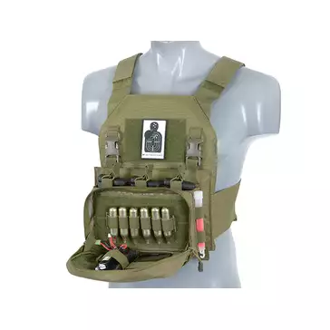 MOLLE Triple Rifle Mag/GP Pouch - Black [8FIELDS]