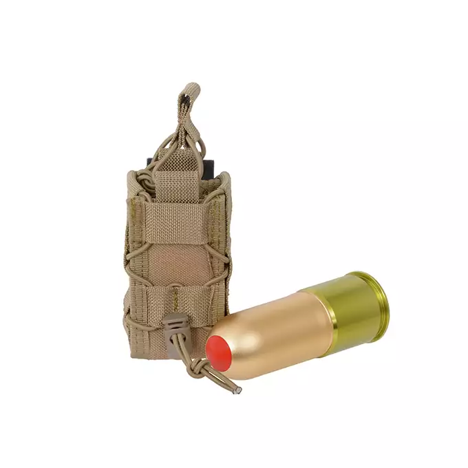 Belt Mounted 40mm Grenade Speed Pouch - Coyote [8FIELDS]