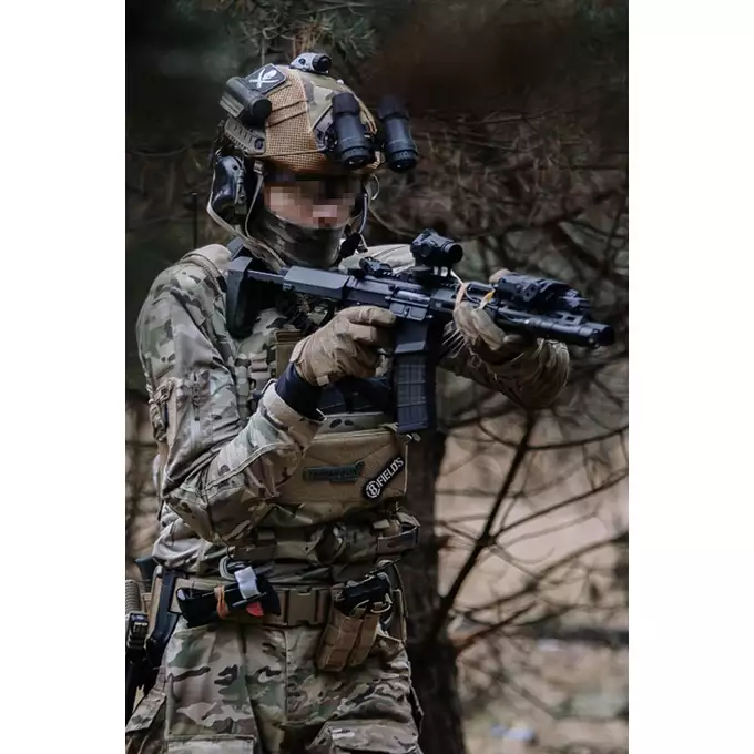 [Zestaw] Karabinek ASG M904L Falcon 3.0 ETU - Black [Double Eagle] + Przedłużenie kolby na akumulator do replik Double Eagle - Black [Hades Airsoft]