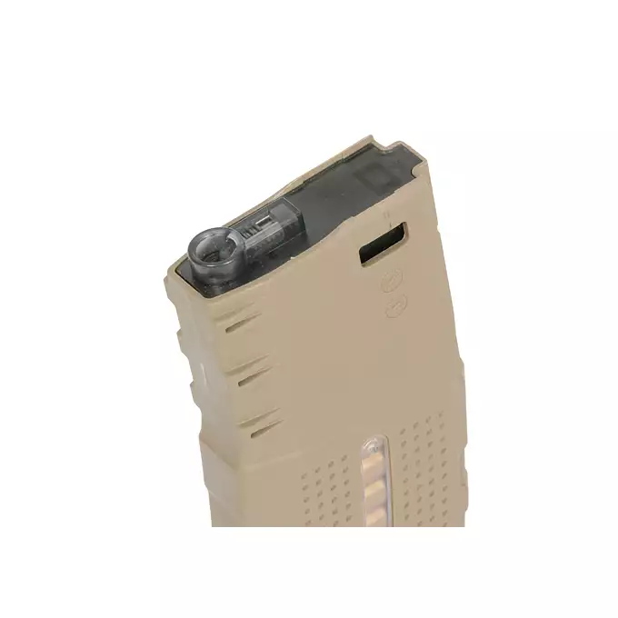 [Zestaw] Polimerowy magazynek Mid-Cap na 150 kulek do serii AR-15/M4 - DE