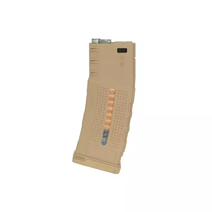 [Zestaw] Polimerowy magazynek Mid-Cap na 150 kulek do serii AR-15/M4 - DE