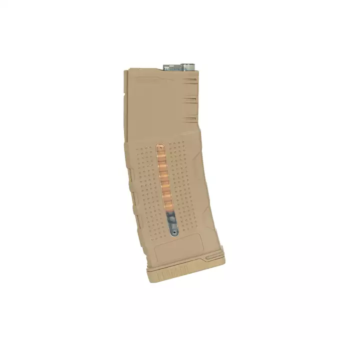 [Zestaw] Polimerowy magazynek Mid-Cap na 150 kulek do serii AR-15/M4 - DE