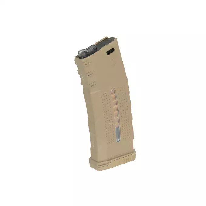 [Zestaw] Polimerowy magazynek Mid-Cap na 150 kulek do serii AR-15/M4 - DE