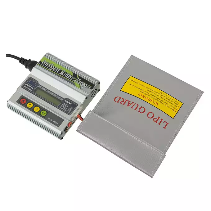 [Set] Battery Li-Po 1450mAh 7.4V 20C T-connect [IPower] + (10x20 cm) LiPo Guard - Safety Battery Charging/Storing Bag [IPower]