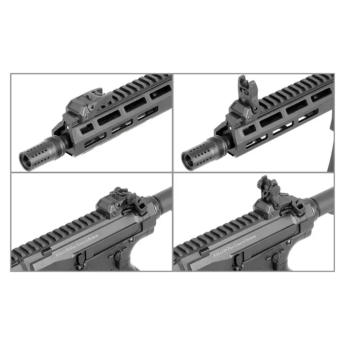 M904E Falcon 3.0 ETU Airsoft Rifle - Black [Double Eagle]