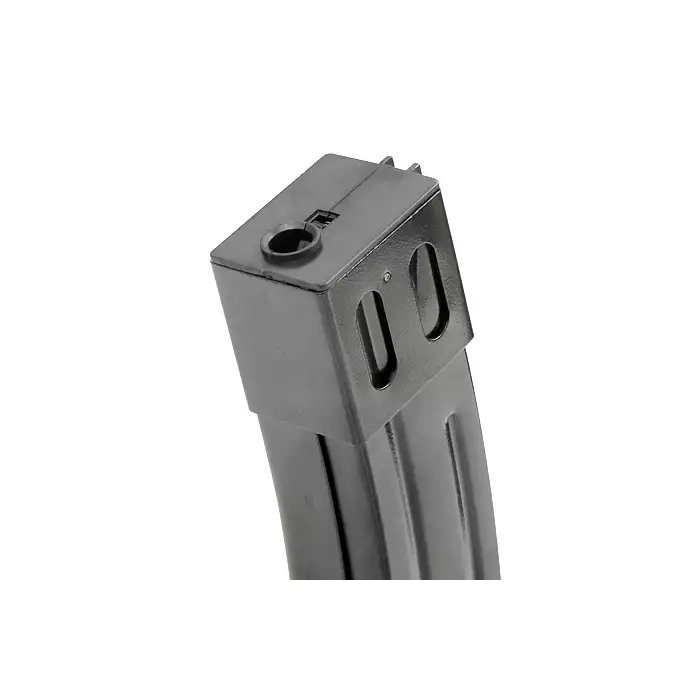 [Zestaw] Stalowy Magazynek na 130 kulek do repliki SW-09 PPSH-41 - Black [S&amp;T]