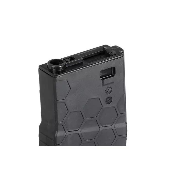 [Zestaw] CM.508 [CYMA] + Polimerowy magazynek 450 kulek AR15/SCAR16/TAVOR/ARX100 - Black [BattleAxe]