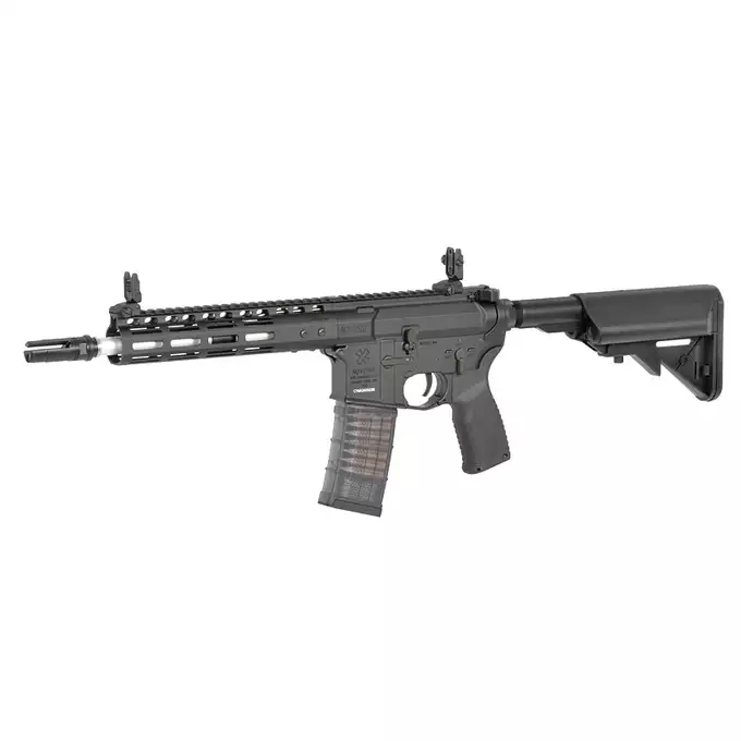 [Zestaw] Replika karabinka Noveske 10.5" Gen III Shorty 300BLK  Eshooter ETU - Black [EMG] + Lekki chwyt pionowy - MLOCK - Black/Gray [BD]