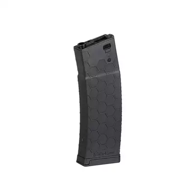 [Zestaw] CM.508 [CYMA] + Polimerowy magazynek 450 kulek AR15/SCAR16/TAVOR/ARX100 - Black [BattleAxe]
