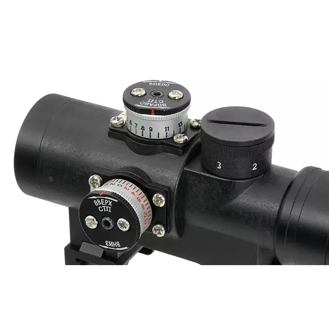 [Zestaw] Replika Karabinka Rifle Dynamics RD-701 Eshooter ETU [EMG] + Replika rosyjskiego celownika kolimatorowego typu PK-AW do AK/SKS/SVD [JJ Airsoft]