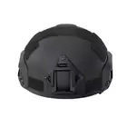 [Zestaw] Ultra lekka replika hełmu Spec-Ops MICH High-Cut - Black [8FIELDS] + Stalowa maska siatkowa 2.0 - Black [WOSPORT]