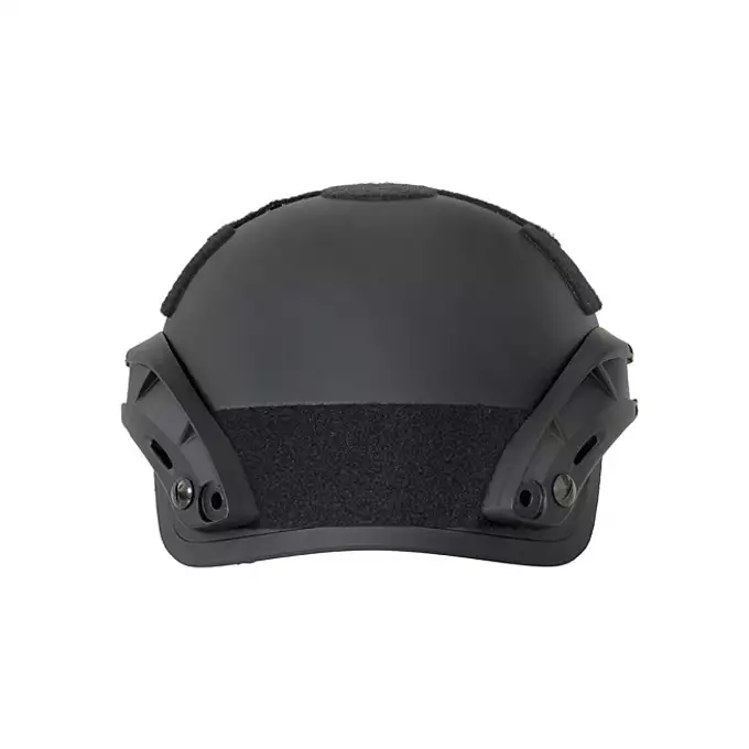 [Zestaw] Ultra lekka replika hełmu Spec-Ops MICH High-Cut - Black [8FIELDS] + Stalowa maska siatkowa 2.0 - Black [WOSPORT]