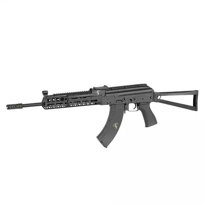 [Zestaw] Replika Karabinka Rifle Dynamics RD-701 Eshooter ETU [EMG] + Replika rosyjskiego celownika kolimatorowego typu PK-AW do AK/SKS/SVD [JJ Airsoft]