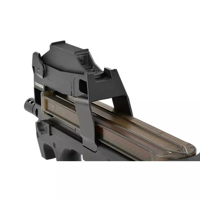 [Zestaw] Replika PM FN P90 z celownikiem [CYBERGUN] + Magazynek Mid-Cap 100 kulek do P90 [Fuxing]