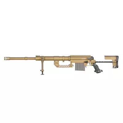 [Zestaw] Replika karabinu bolt-action ST200 Full Metal - Tan [S&amp;T] + Precision BB kulki 0,45g - 1000 szt. [BLS]