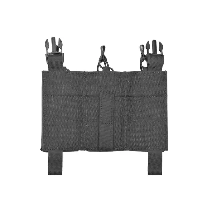 Panel Buckle Up Laser-Cut na 3 magazynki AR15/AK - Czarny [8Fields]