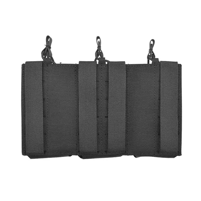 Panel Laser-Cut z ładownicami na 3 magazynki AR15 - Czarna [8Fields]