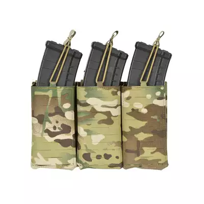 Laser-Cut Panel with 3 AR/AK Magazine Pouches - Multicamo [8Fields]