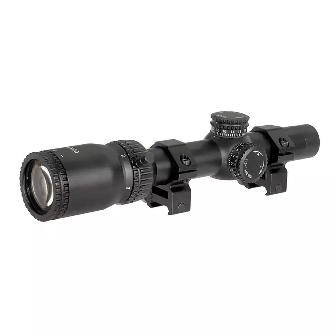 [Zestaw] Luneta Victoptics ZOD 1-4x20 [Vector Optics] + Osłona przeciwsłoneczna na obiektyw 20mm [Vector Optics]