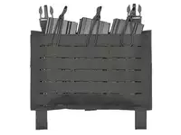 Panel Buckle Up Laser-Cut Low Profile - Czarny [8FIELDS]