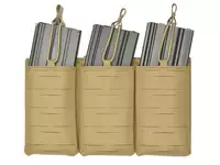 Laser-Cut Panel with 3 AR15 Magazine Pouches - Coyote [8Fields]