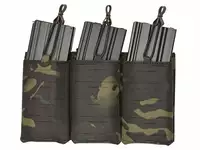 Laser-Cut Panel with 3 AR15 Magazine Pouches - MB [8Fields]