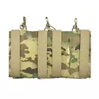 Laser-Cut Panel with 3 AR15 Magazine Pouches - Multicamo [8Fields]