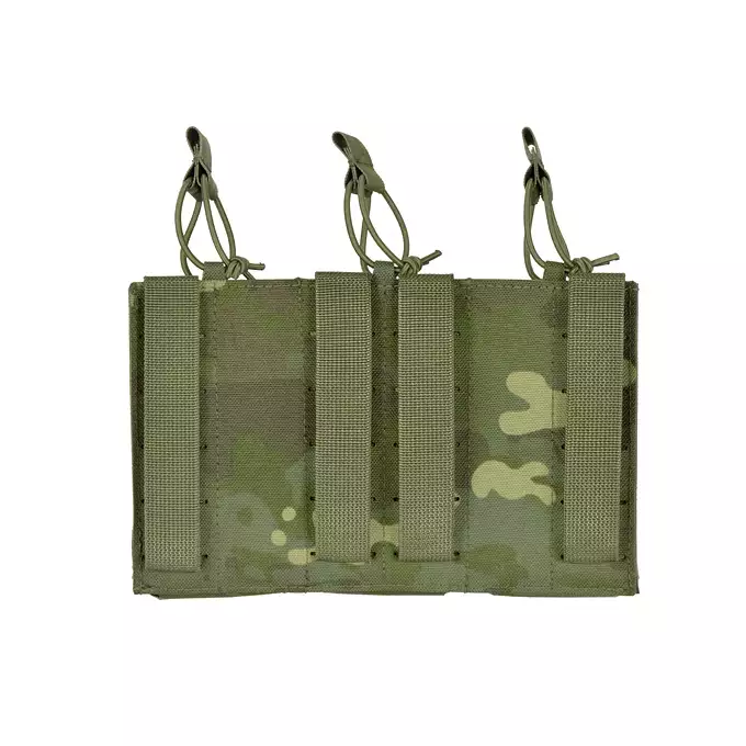 Laser-Cut Panel with 3 AR/AK Magazine Pouches - MT [8Fields]
