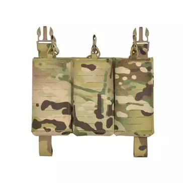 Panel Buckle Up Laser-Cut for 3 AR15/AK Magazines - Multicamo [8Fields]