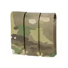 Triple Laser-Cut Pistol Magazine Pouch with Flap - Multicamo [8Fields]