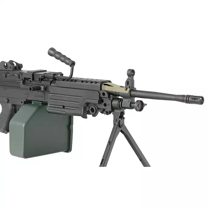 [Zestaw] Replika karabinu maszynowego M249 MKII Sports Line [A&amp;K] + Akumulator Li-ion 2600mAh 7,4V 15C Tamiya [IPower]